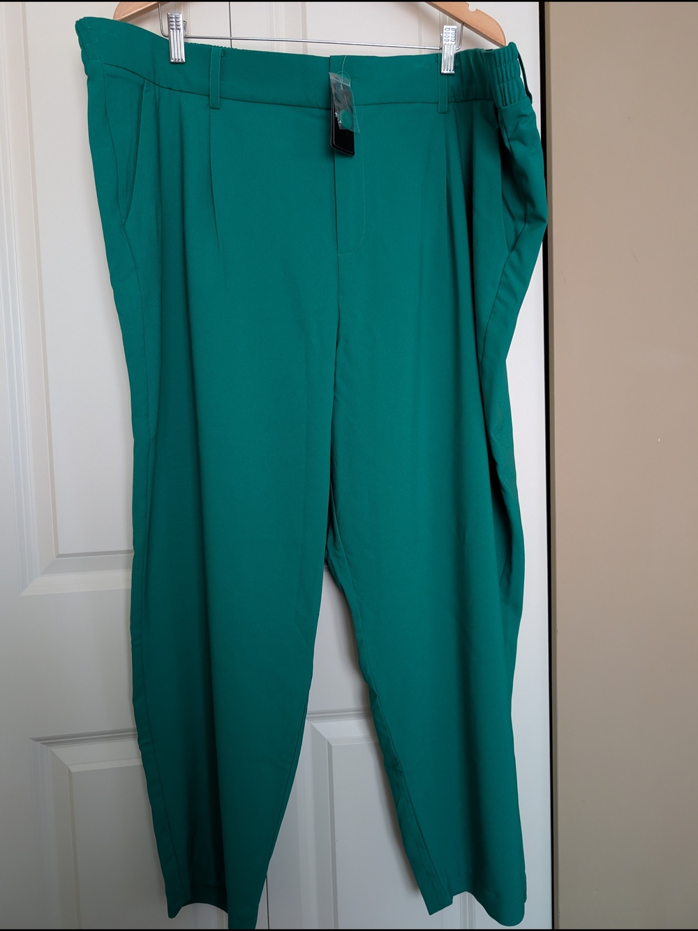 torrid Green High-Rise Tapered Trousers